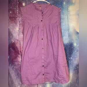 Free people purple dress